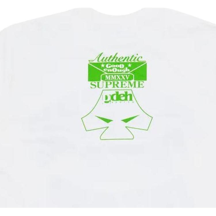 Футболка Supreme x GOODENOUGH T-Shirt Мужская Белая - изображение 3