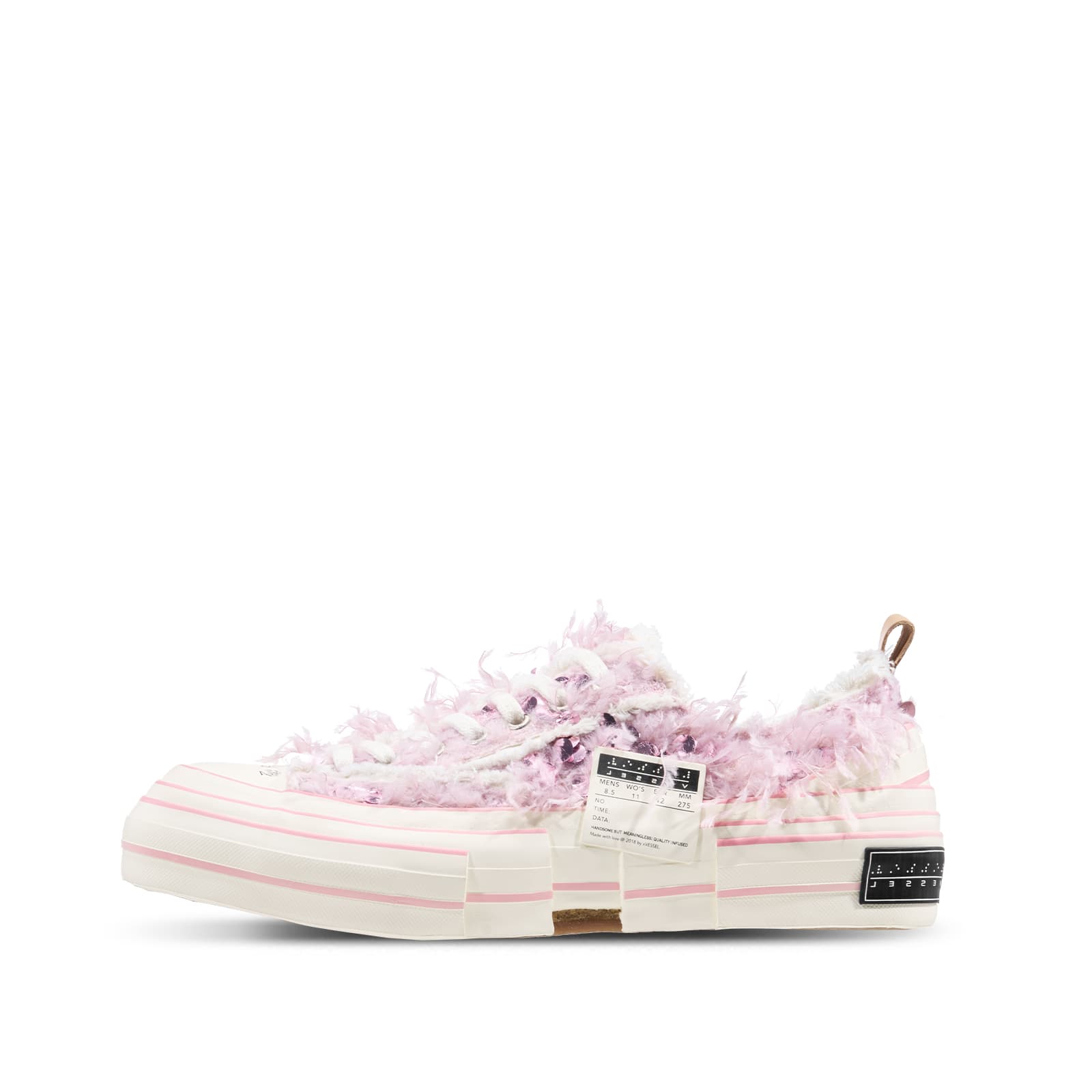 Кеды XVESSEL Swan Collection Low Top Purple Unisex - изображение 3