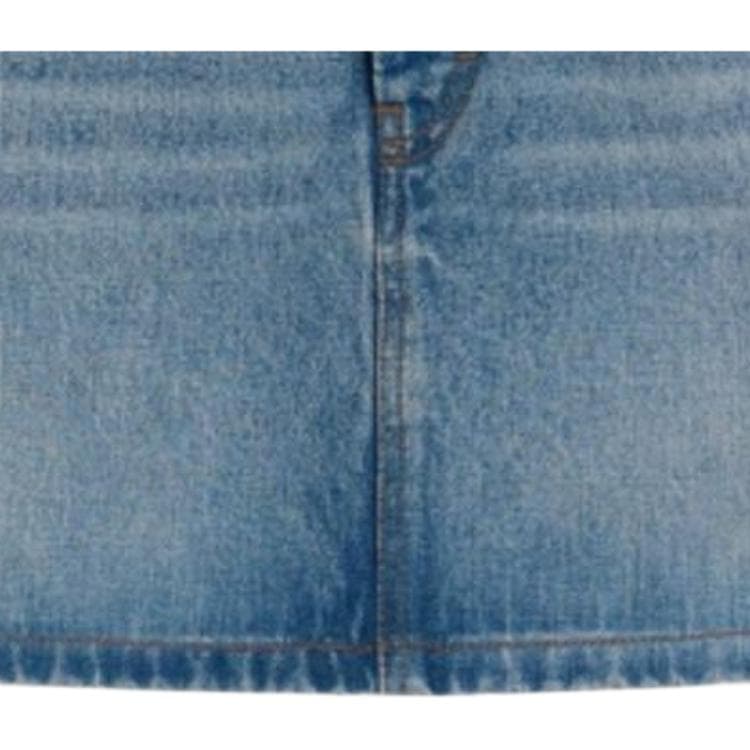 AMIPARIS SS25 Джинсовые короткие юбки Женские Винтажный синий - изображение 3