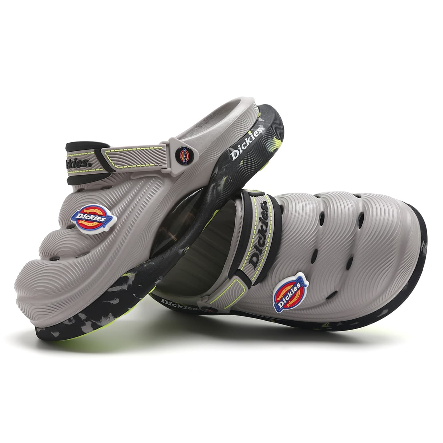 Сабо Dickies Sabo Rubber Slippers Gray Unisex Dickies Sabo Резиновые Сабо Серые Унисекс - изображение 5