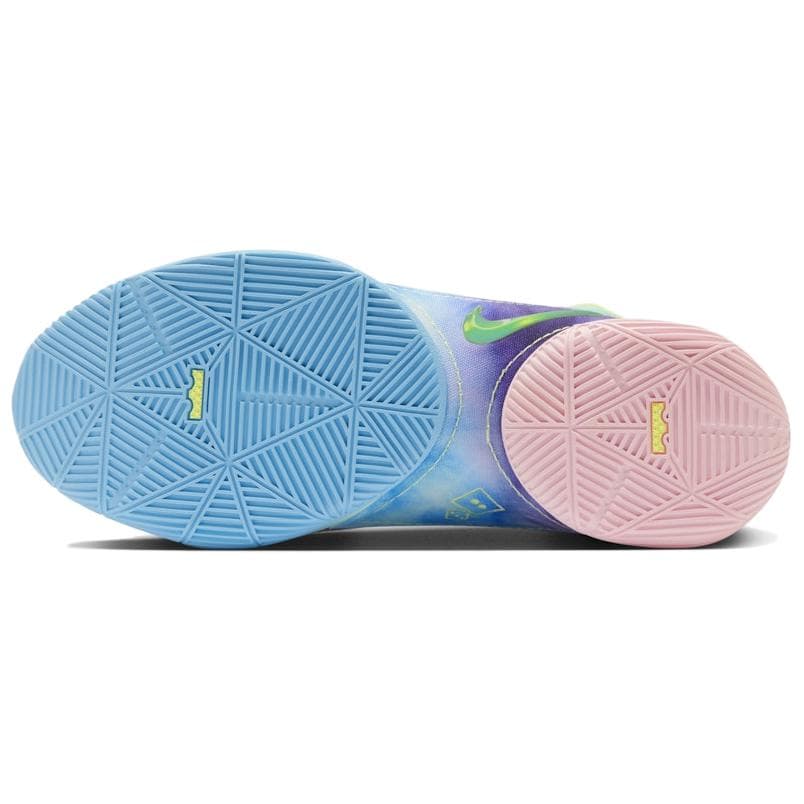 Кроссовки для баскетбола Nike X MONOPOLY LeBron 22 Low Топ Баскетбольные Кроссовки Мужские Красный Желтый Синий - изображение 4