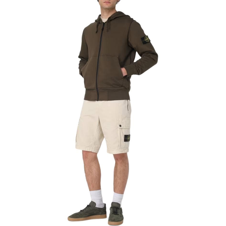 Шорты Stone Island Повседневные шорты Мужской Бежевый - изображение 4