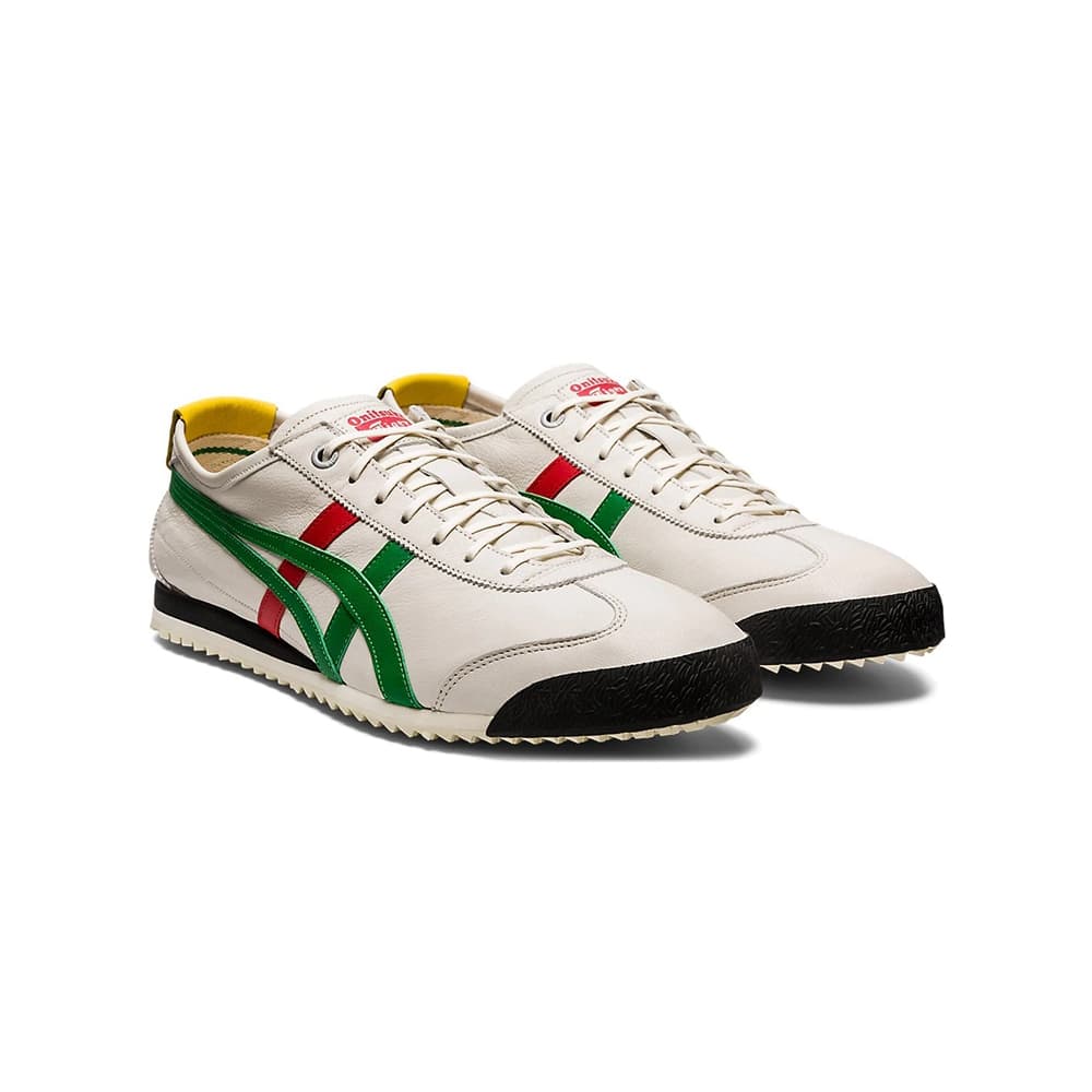 Кроссовки Onitsuka Tiger Mexico 66 SD White Green Red - изображение 3