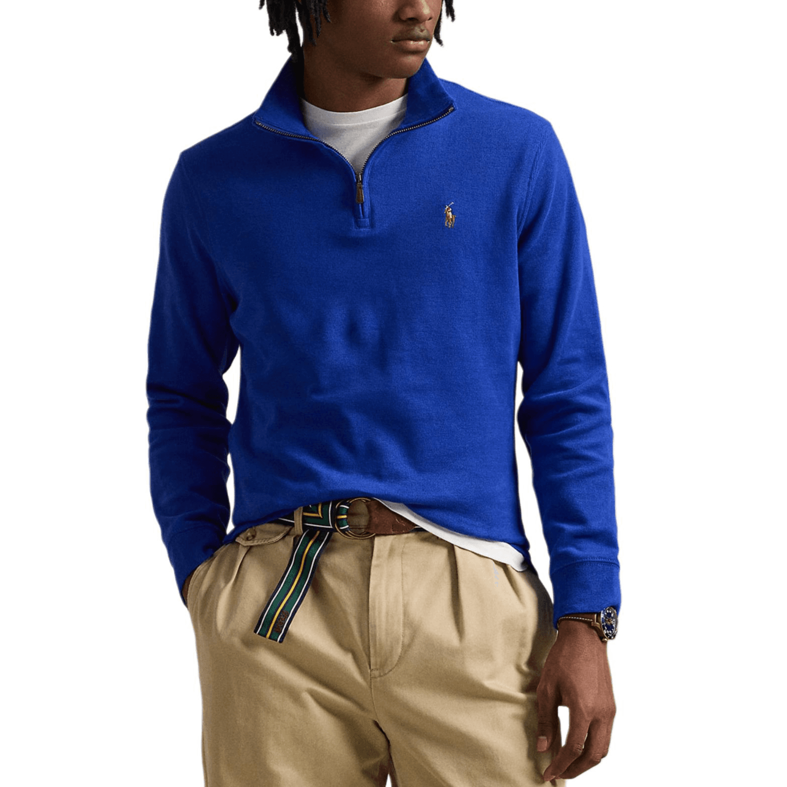 Кофта Polo Ralph Lauren SS25 Свитшот Стандартный размер Мужской Синий - изображение 2