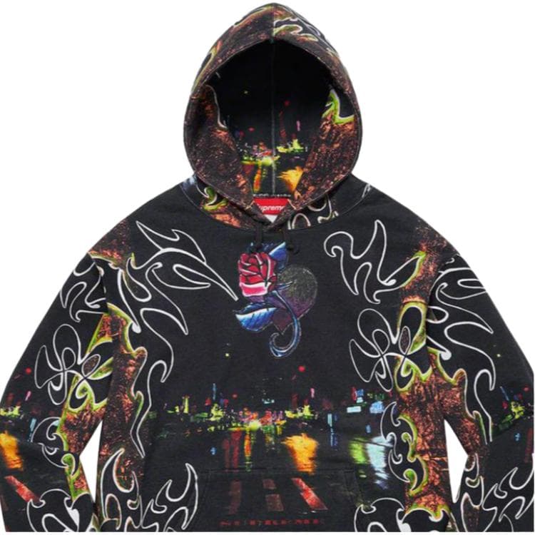 Кофта Supreme SS22 Week 12 East Broadway Hooded Sweatshirt - изображение 2