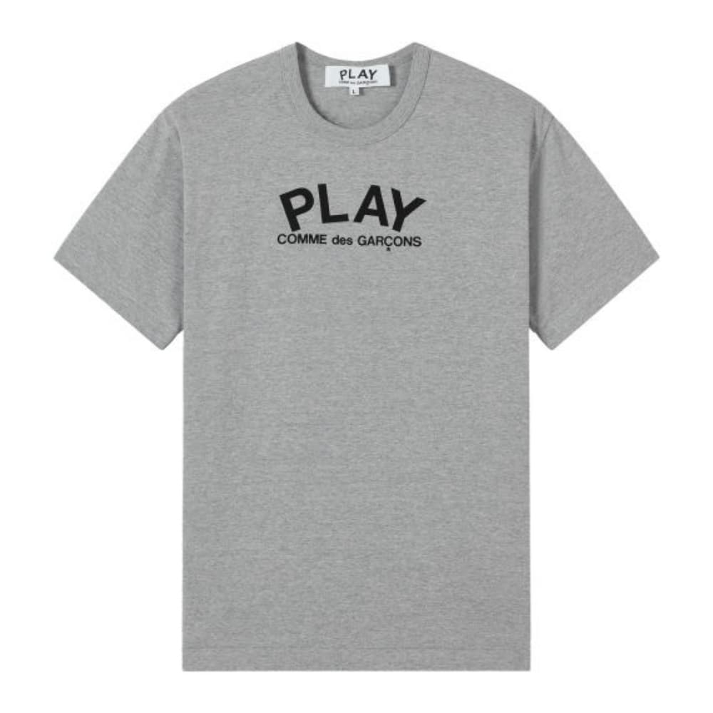 Футболка CDG Play Серый Унисекс T-рубашки - изображение 1