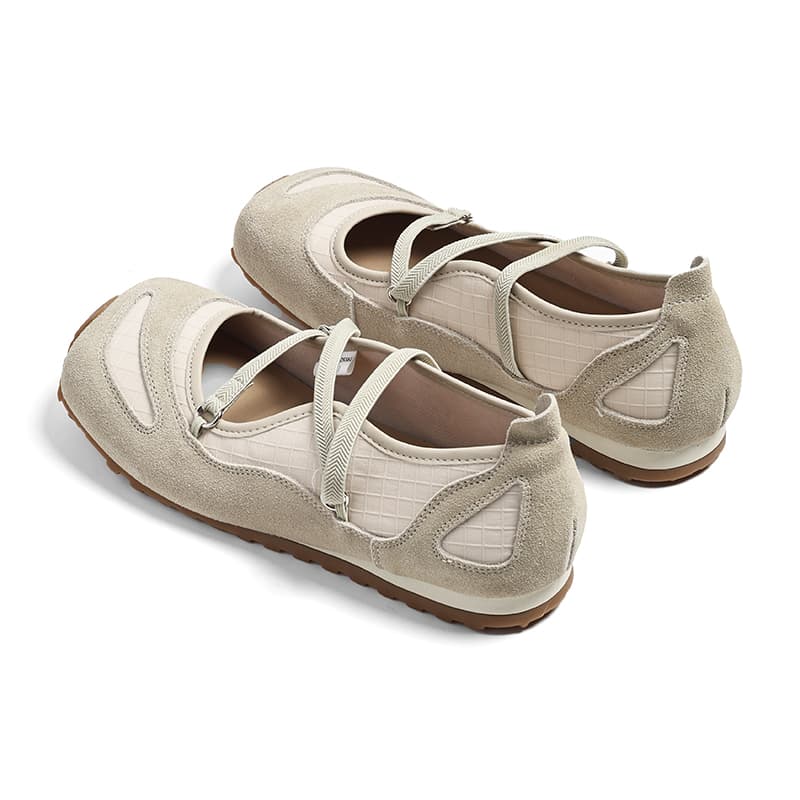 CENTRAL KITTY Mary Jane Shoes Beige Women's - изображение 3