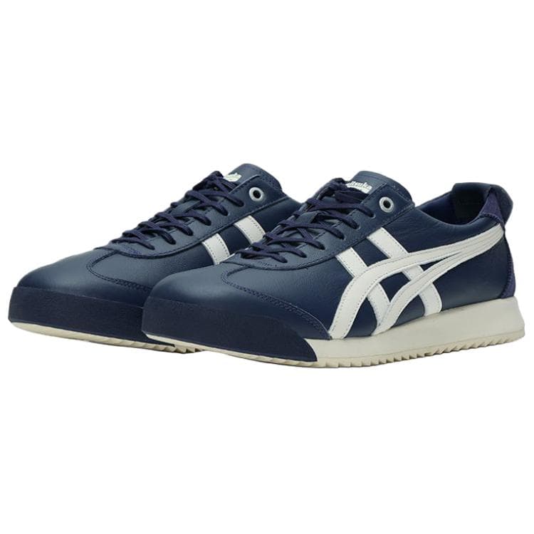 Кроссовки Onitsuka Tiger MEXICO 66 Повседневная обувь Blue Unisex - изображение 3