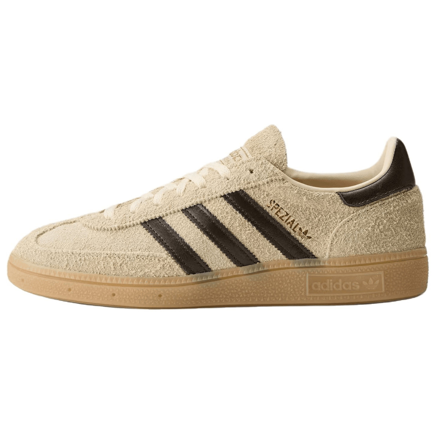 Кроссовки Adidas Originals HANDBALL SPEZIAL Кеды немецкой армии (GAT) Бежевый Женские - изображение 1