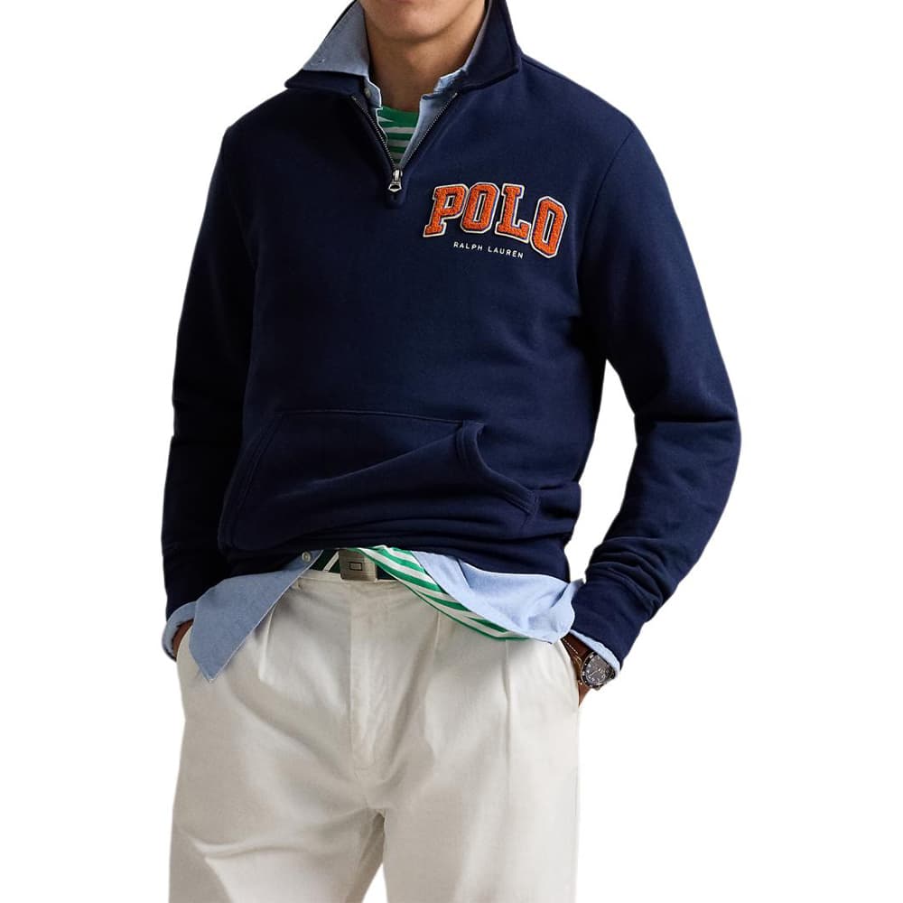 Худи Polo Ralph Lauren Мужская толстовка морского синего цвета - изображение 2