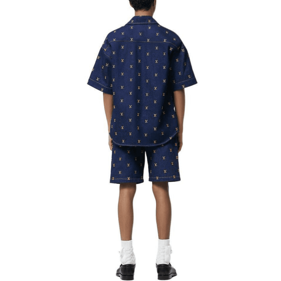 Джинсовые шорты LOUIS VUITTON SS24 - изображение 3