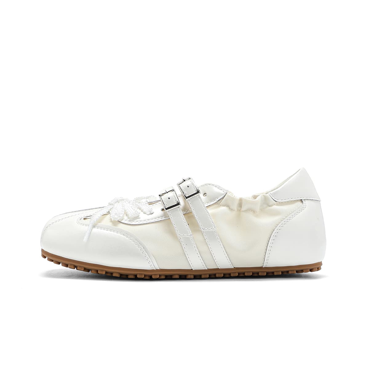 Hotwind Mary Jane Shoes Beige Women's - изображение 1