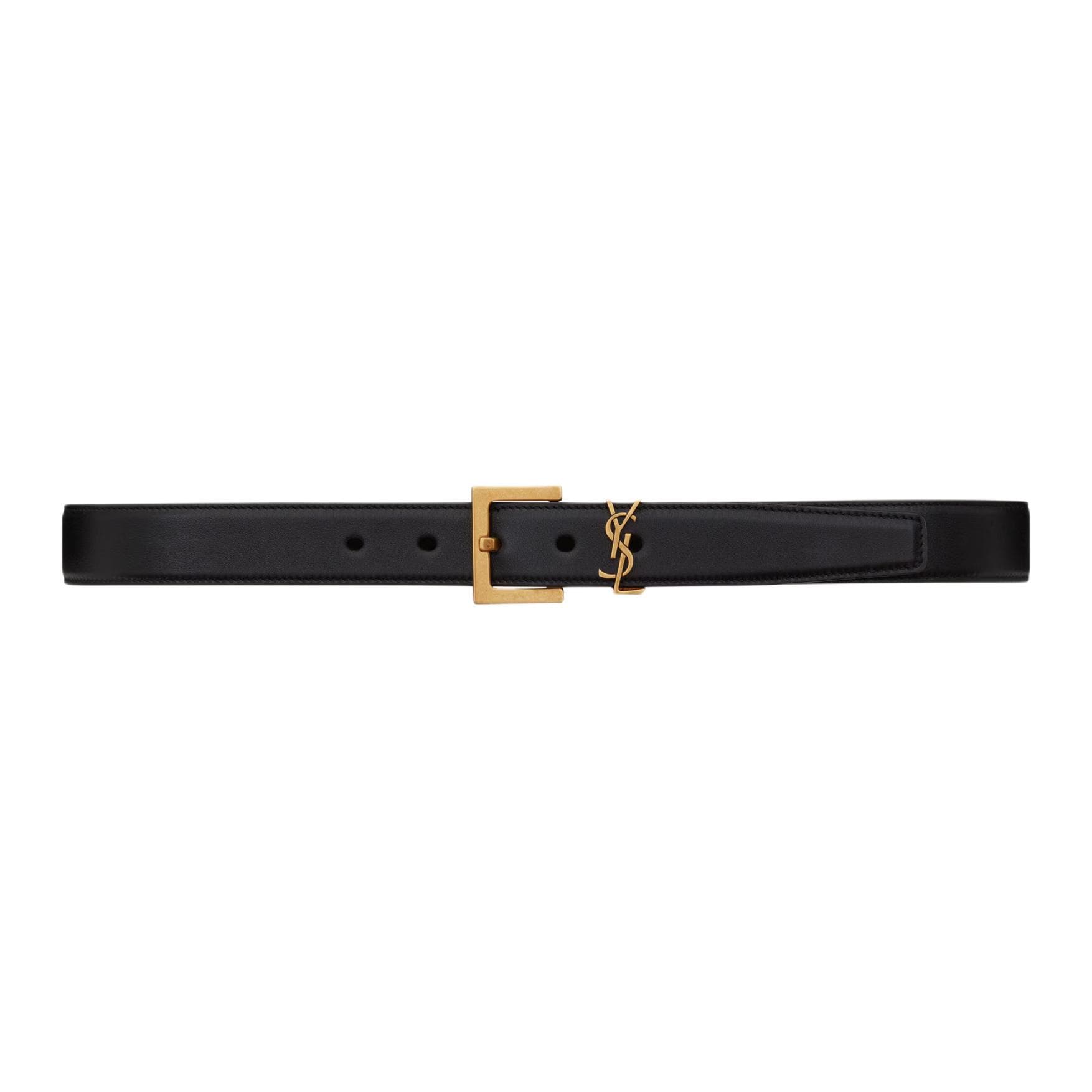 Ремень Saint Laurent Logo Buckle Belt - изображение 3