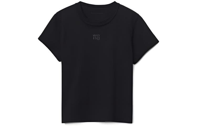 Футболка Alexander Wang T-Shirt Женская Черная - изображение 1