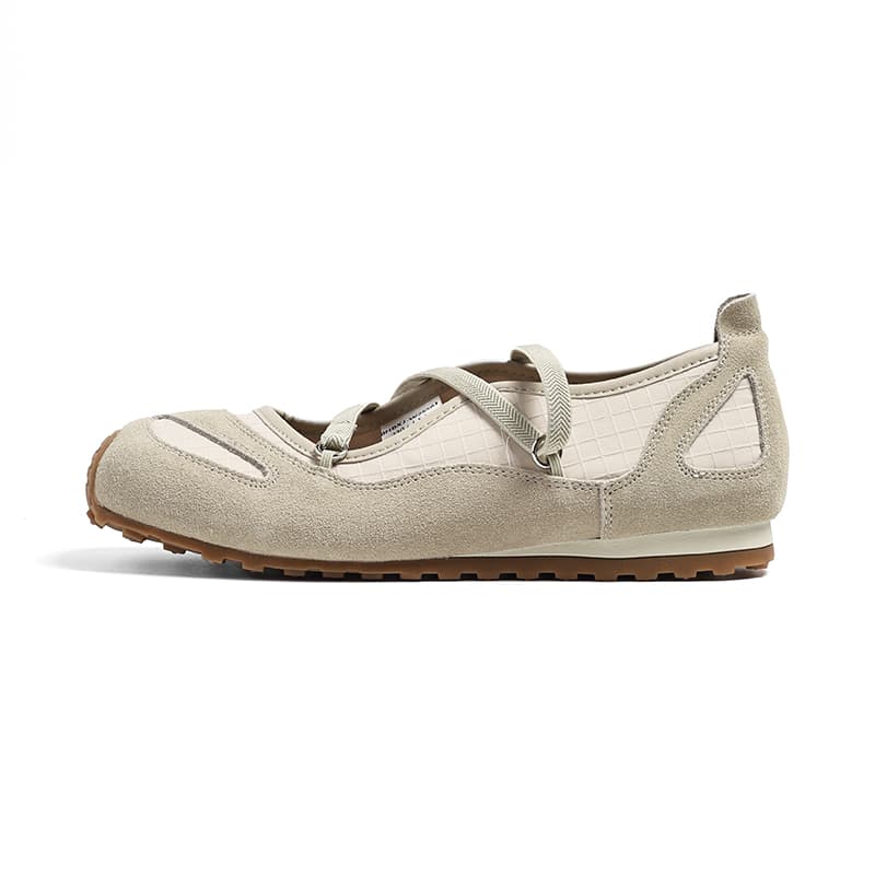 CENTRAL KITTY Mary Jane Shoes Beige Women's - изображение 1