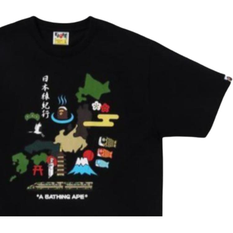 Футболка A BATHING APE Мужские T-рубашки - изображение 4