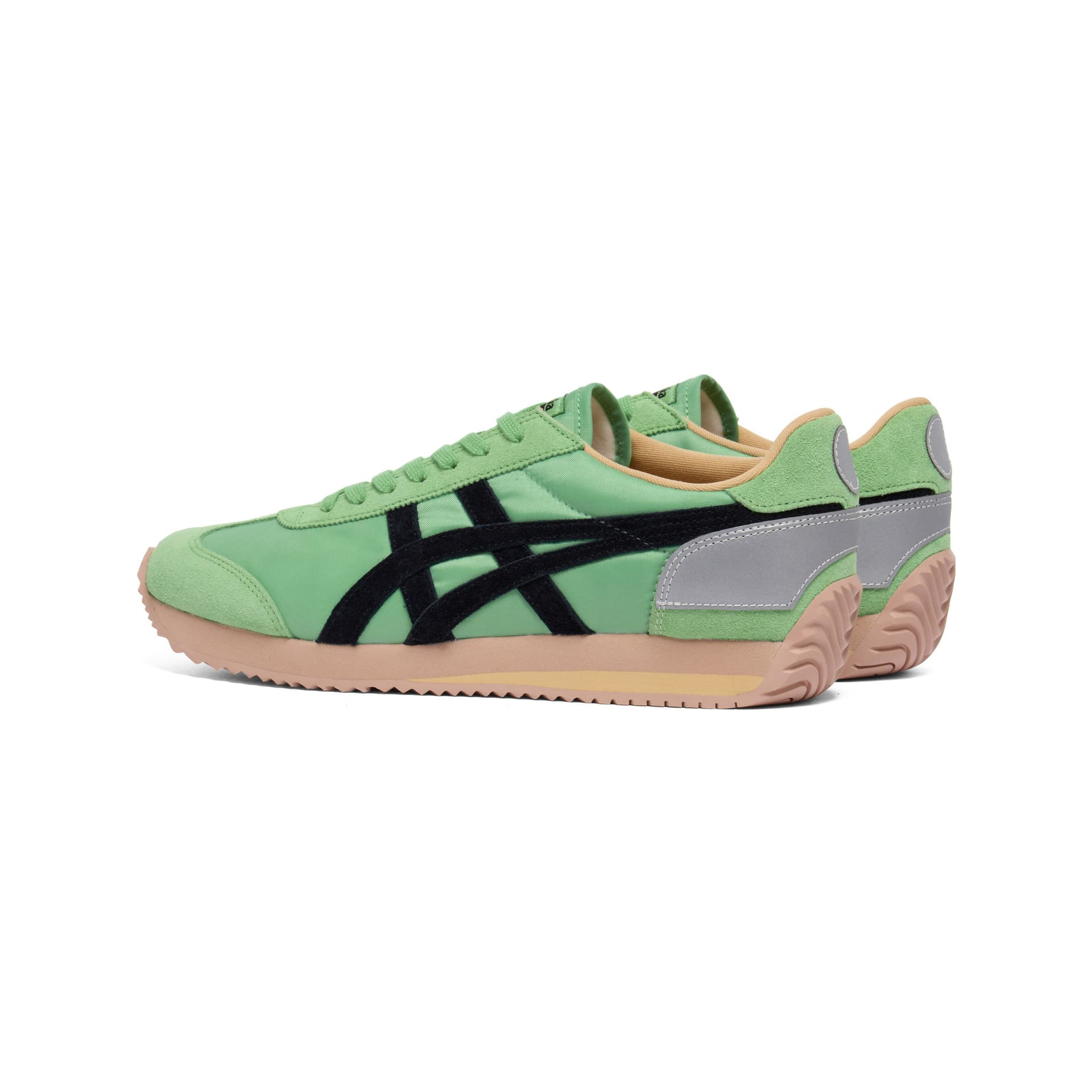 Кроссовки Onitsuka Tiger CALIFORNIA 78 VIN Повседневная обувь Низкий Топ Зеленый Унисекс - изображение 4