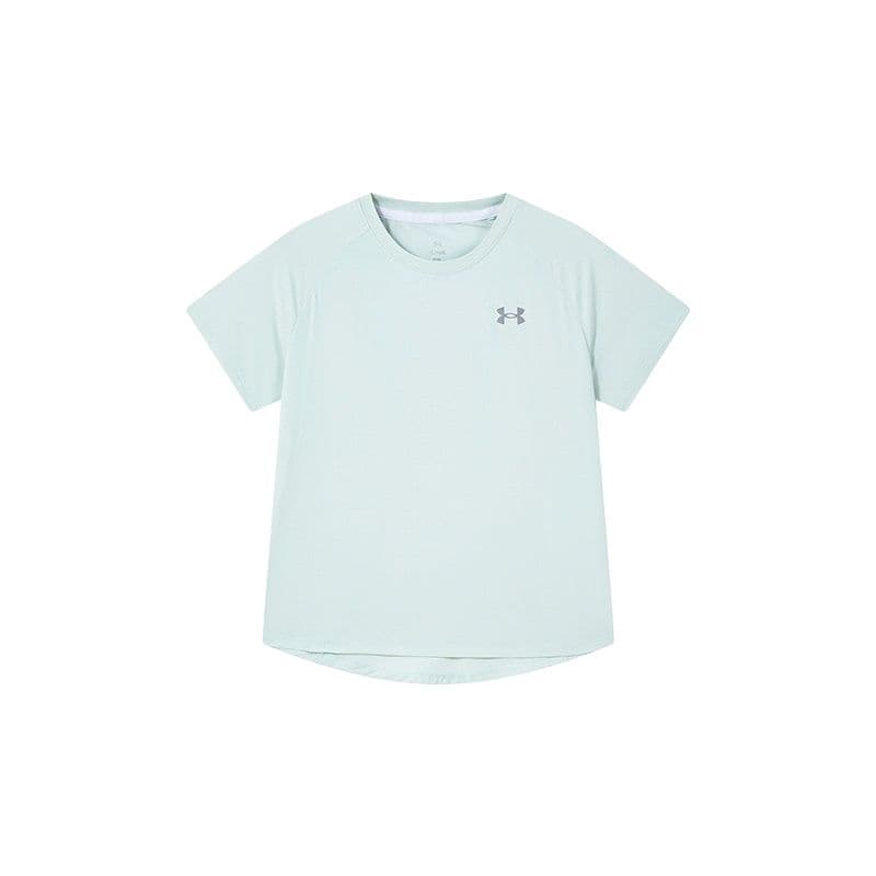 Under Armour Pure Аква-Зеленый Детский Быстросохнущая Футболка - изображение 1