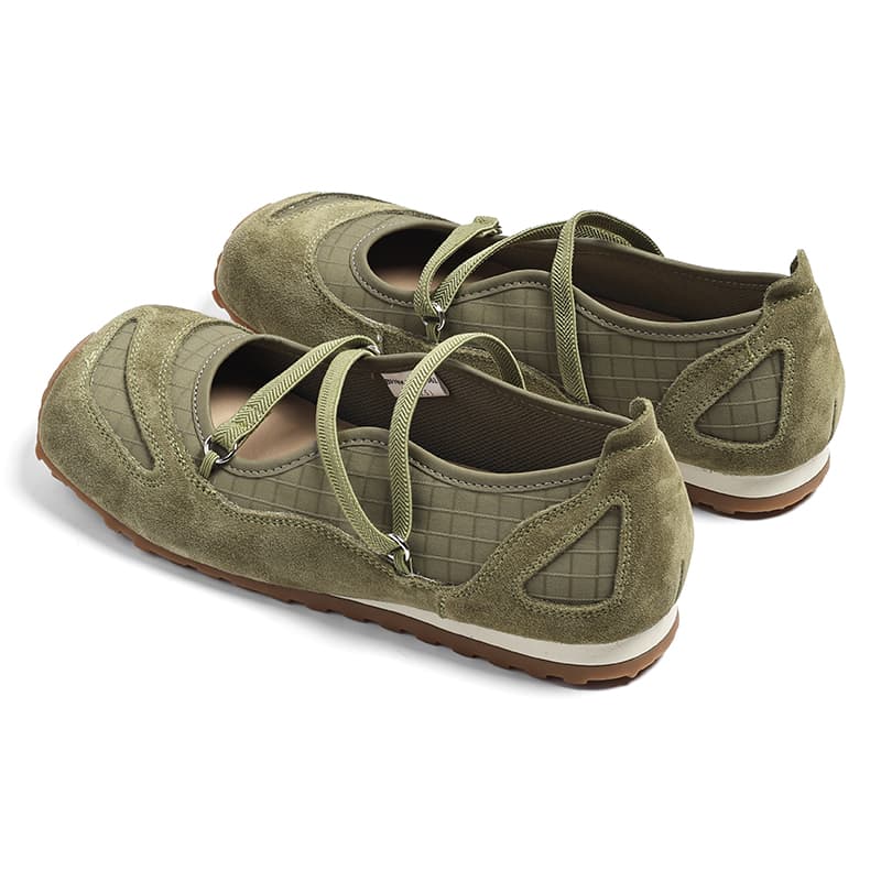CENTRAL KITTY Mary Jane Shoes Green Women's - изображение 3