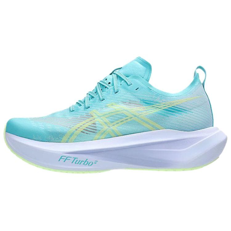 Кроссовки для бега ASICS MEGABLAST Беговые кроссовки Низкий Топ Синий Зеленый Синий Унисекс - изображение 1