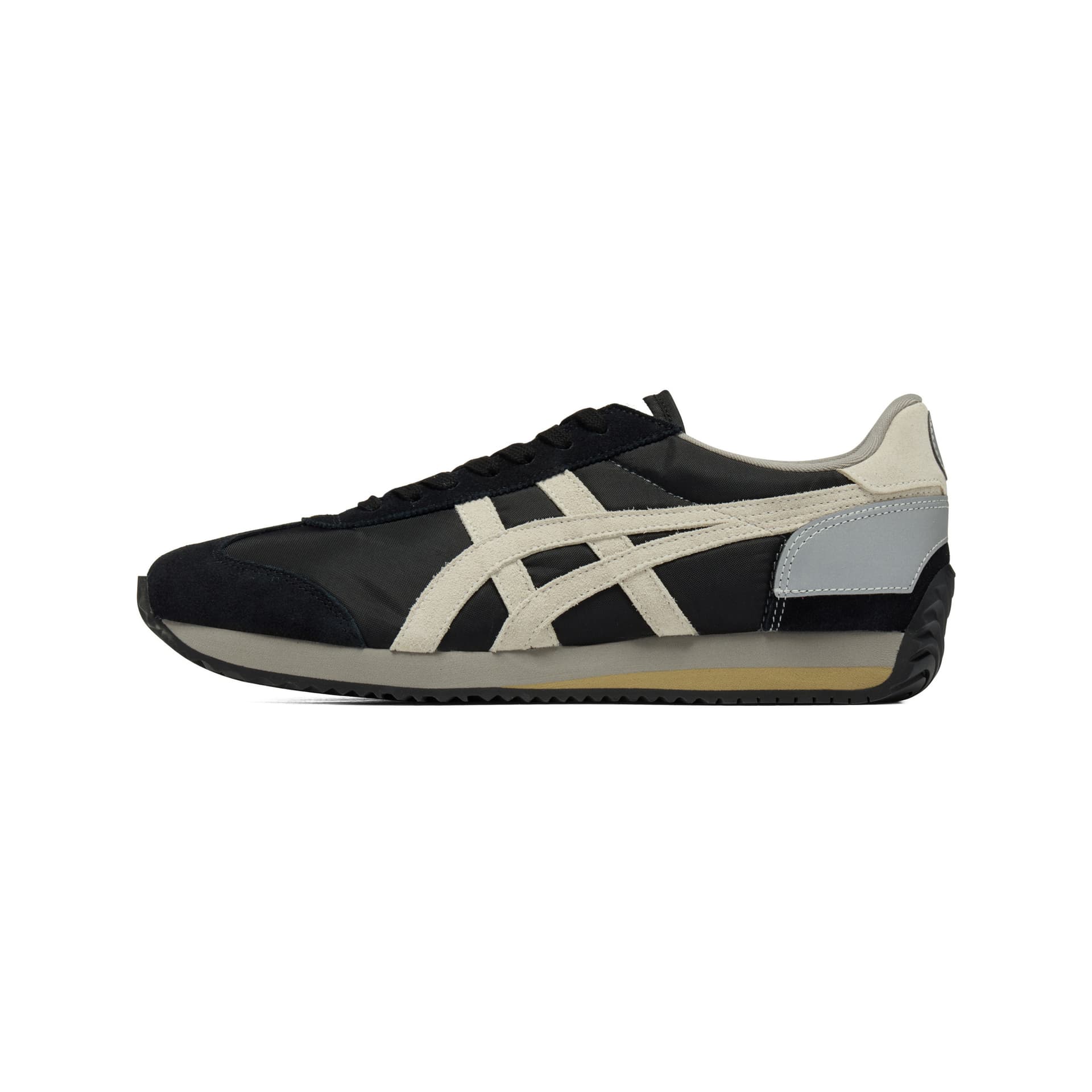 Кроссовки Onitsuka Tiger CALIFORNIA 78 VIN Повседневная обувь Низкий Топ Черный Бежевый Унисекс - изображение 1