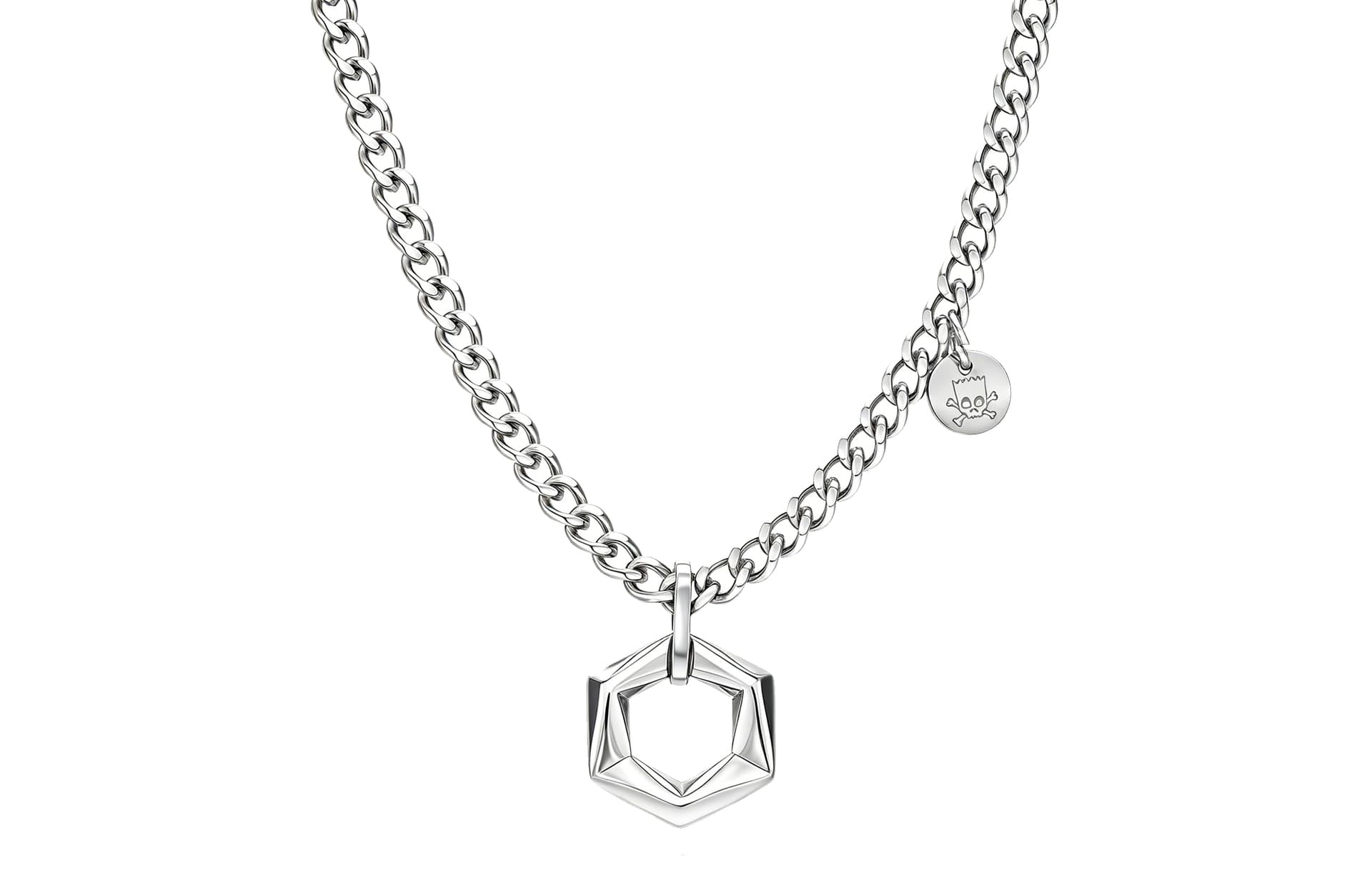 Ожерелье The Simpsons Titan Steel Necklaces Unisex Симпсоны Титановые Стальные Ожерелья Унисекс - изображение 1