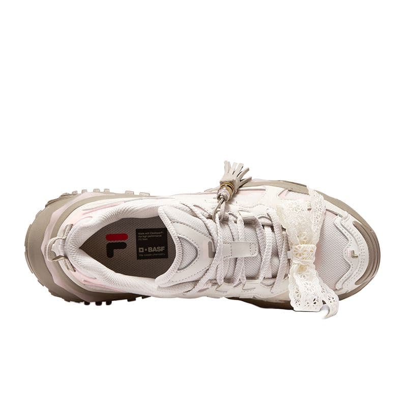 Кроссовки FILA FUSION BIANCO DX массивные кроссовки женские ярко-серый облачно-розовый - изображение 6