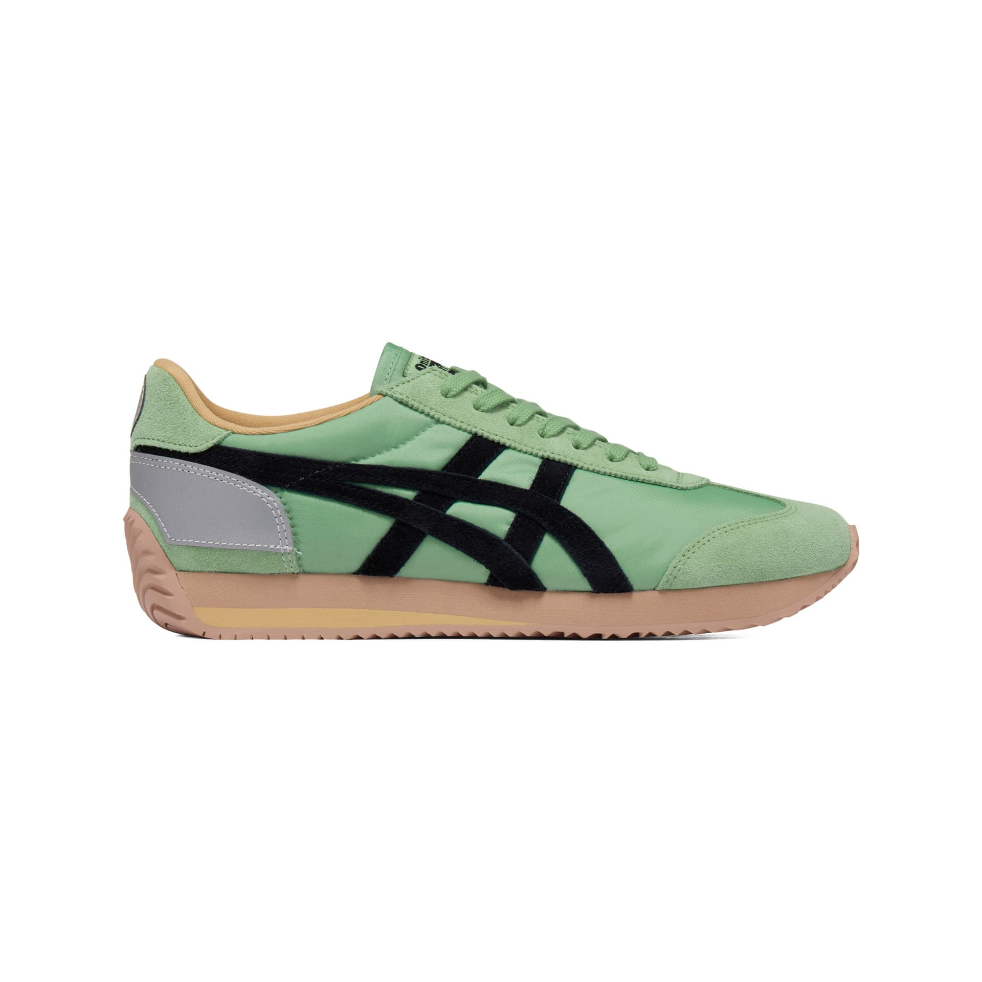 Кроссовки Onitsuka Tiger CALIFORNIA 78 VIN Повседневная обувь Низкий Топ Зеленый Унисекс - изображение 2