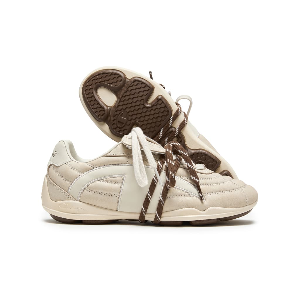 Кроссовки для бега Champion Беговые кроссовки Low Top Молочно-белый Шишечно-коричневый Женские - изображение 2