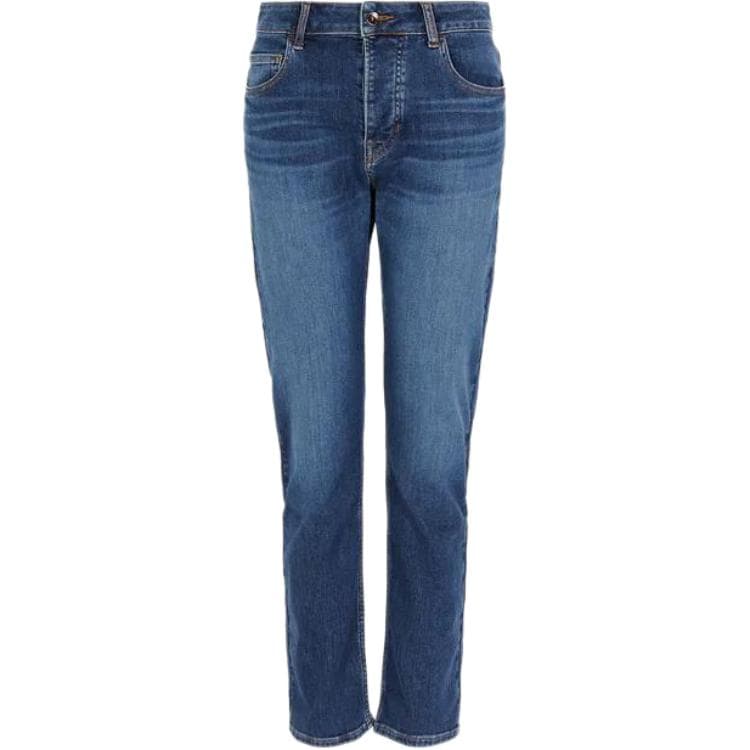 Джинсы EMPORIO ARMANI SS23 Джинсы Женские Синие - изображение 1