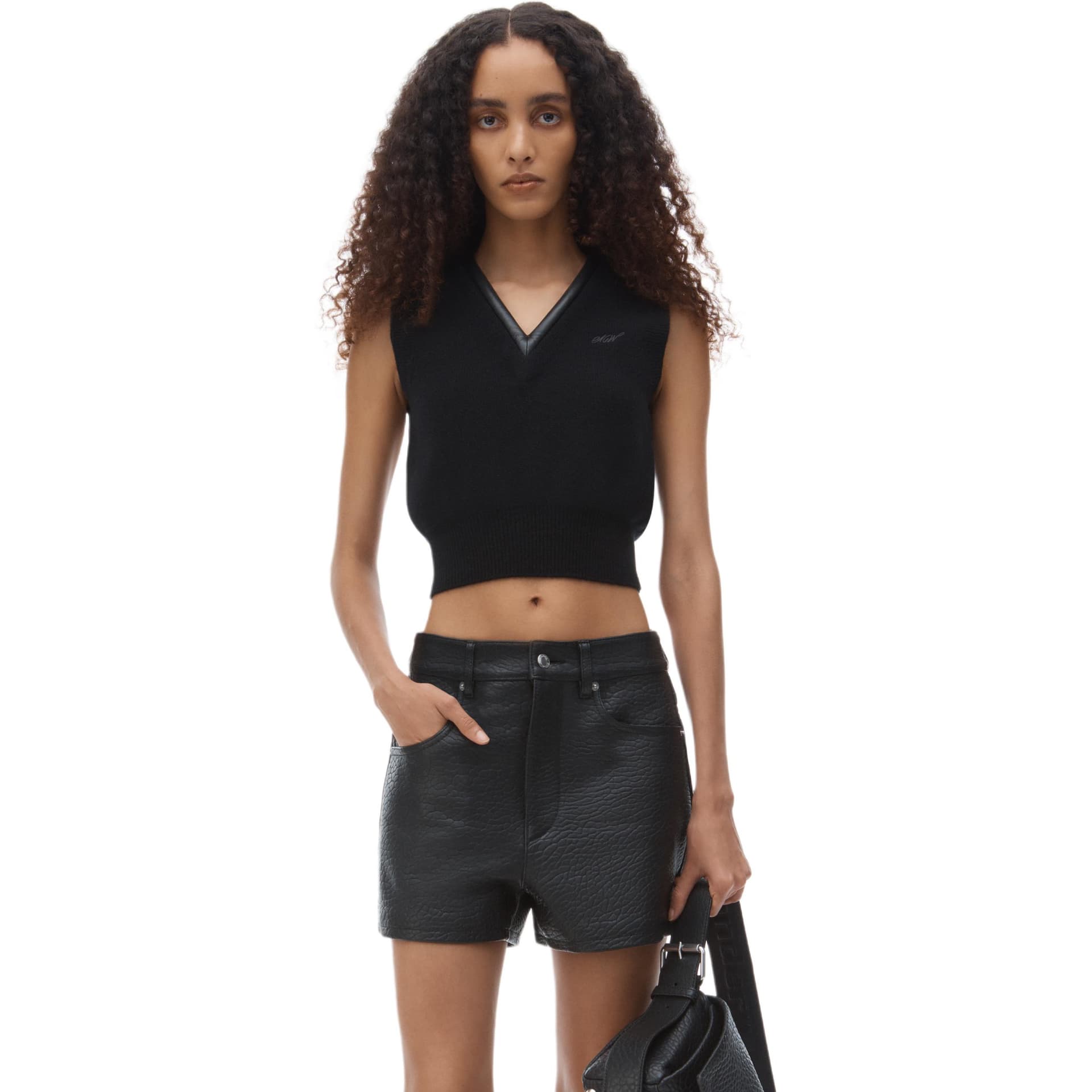 Майка Alexander Wang Майка Женская Черная - изображение 2