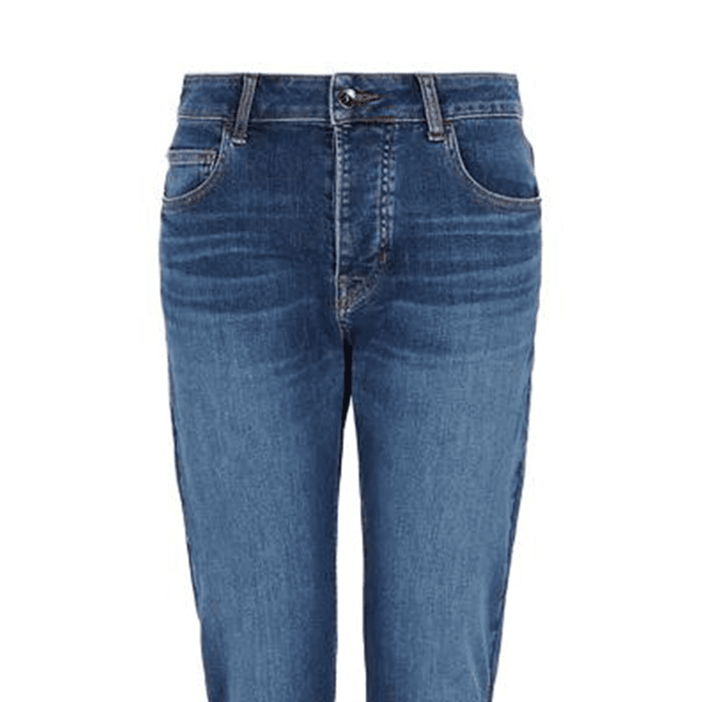 Джинсы EMPORIO ARMANI SS23 Джинсы Женские Синие - изображение 2
