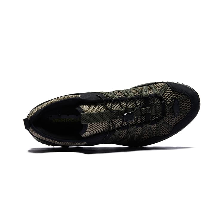 Сандалии MERRELL Wildwood Aerosport Обувь для водного туризма Черно-зеленый Мужской - изображение 3