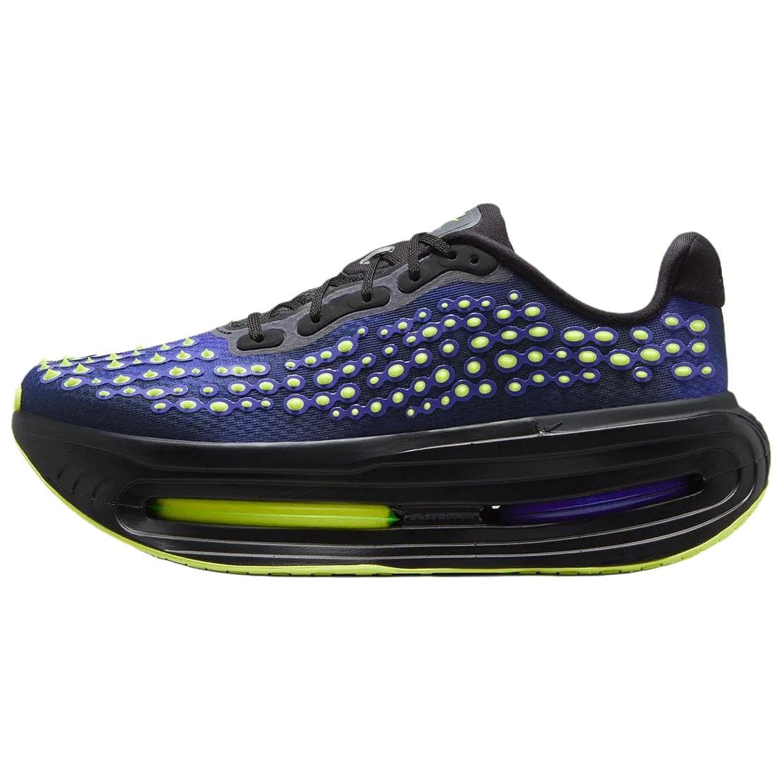 Кроссовки для бега Nike Vomero Premium Дышащий Отскок Низкий Топ Повседневные Беговые Кроссовки Мужские Синий Желтый - изображение 1