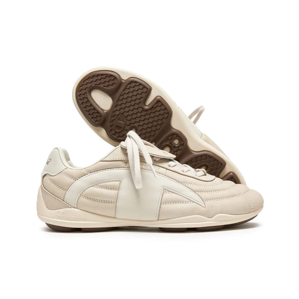 Кроссовки для бега Champion Беговые кроссовки Low Top Молочно-белый Шишечно-коричневый Мужской - изображение 2
