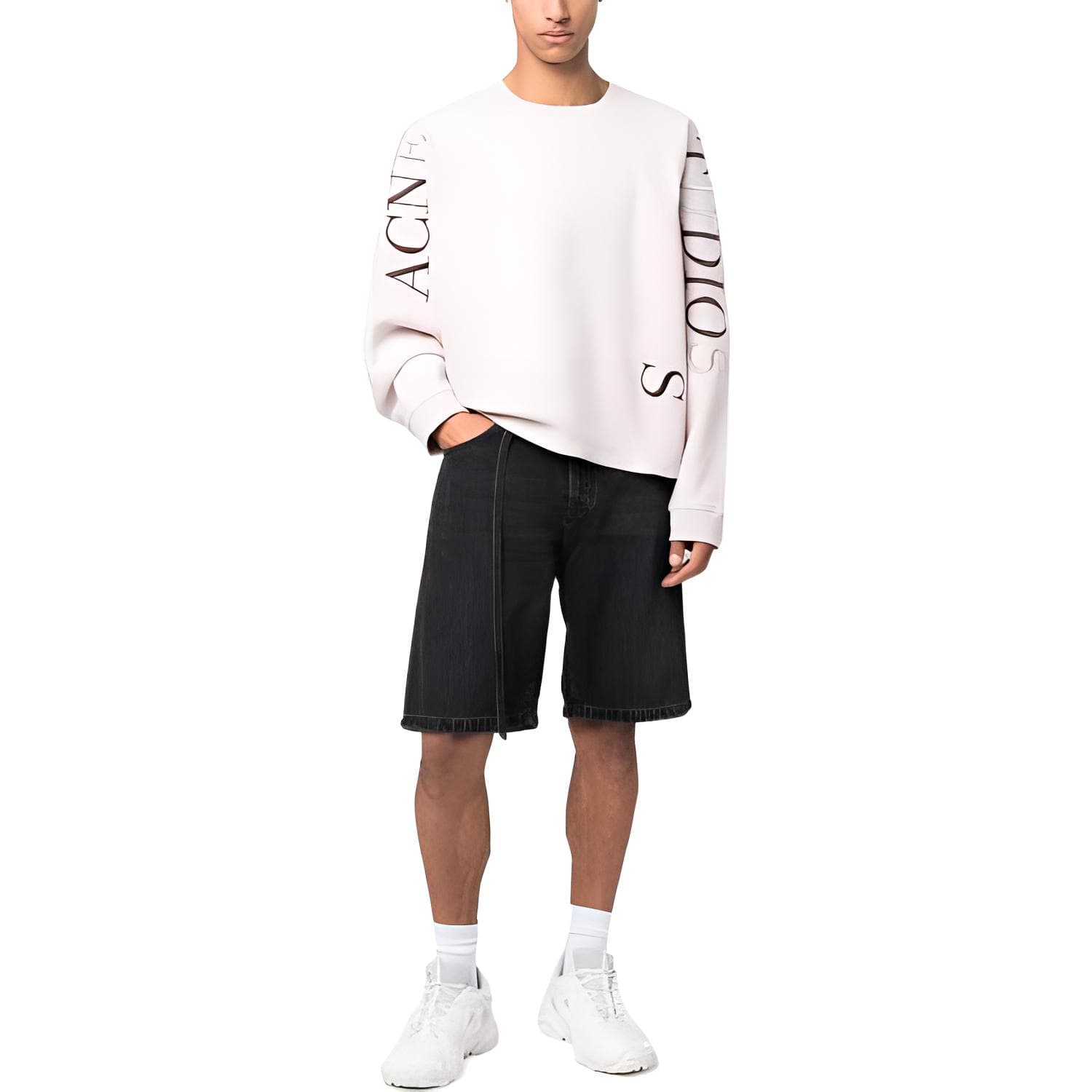 Худи Acne Studios SS23 Logo - изображение 2