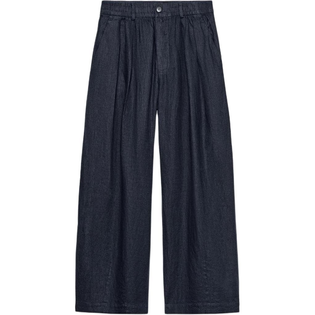 Штаны ZARA ZW Морской синий Женские Повседневные Брюки - изображение 1