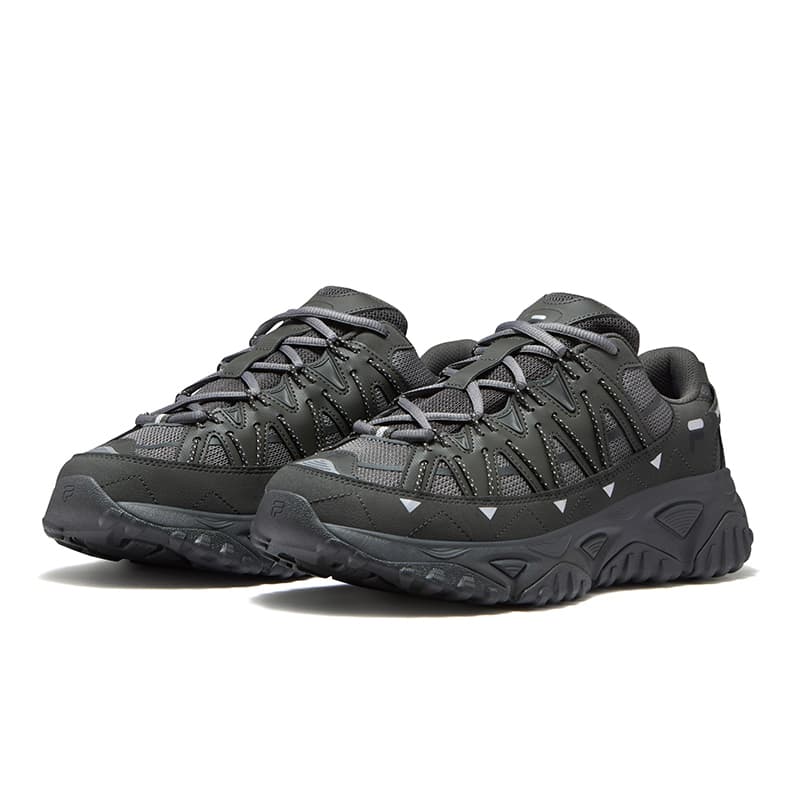 Кроссовки FILA FUSION FREEROAM Wander Shoes Дышащие массивные кроссовки Мужские Черные - изображение 3