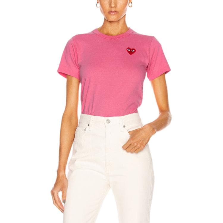 Футболка CDG Play SS24 logoT - изображение 4