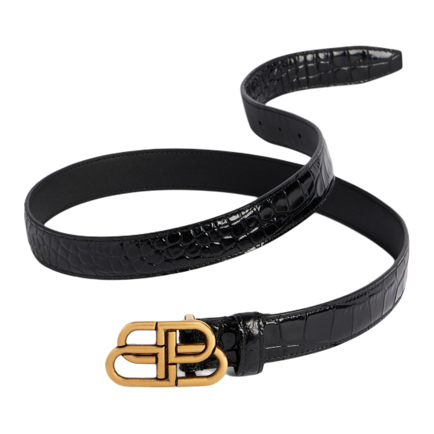 Ремень Balenciaga BB Smooth Buckle Belt - изображение 5