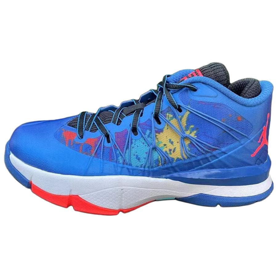 Кроссовки для баскетбола Jordan CP3 7 Детские баскетбольные кроссовки Low Топ Синий Kids - изображение 1