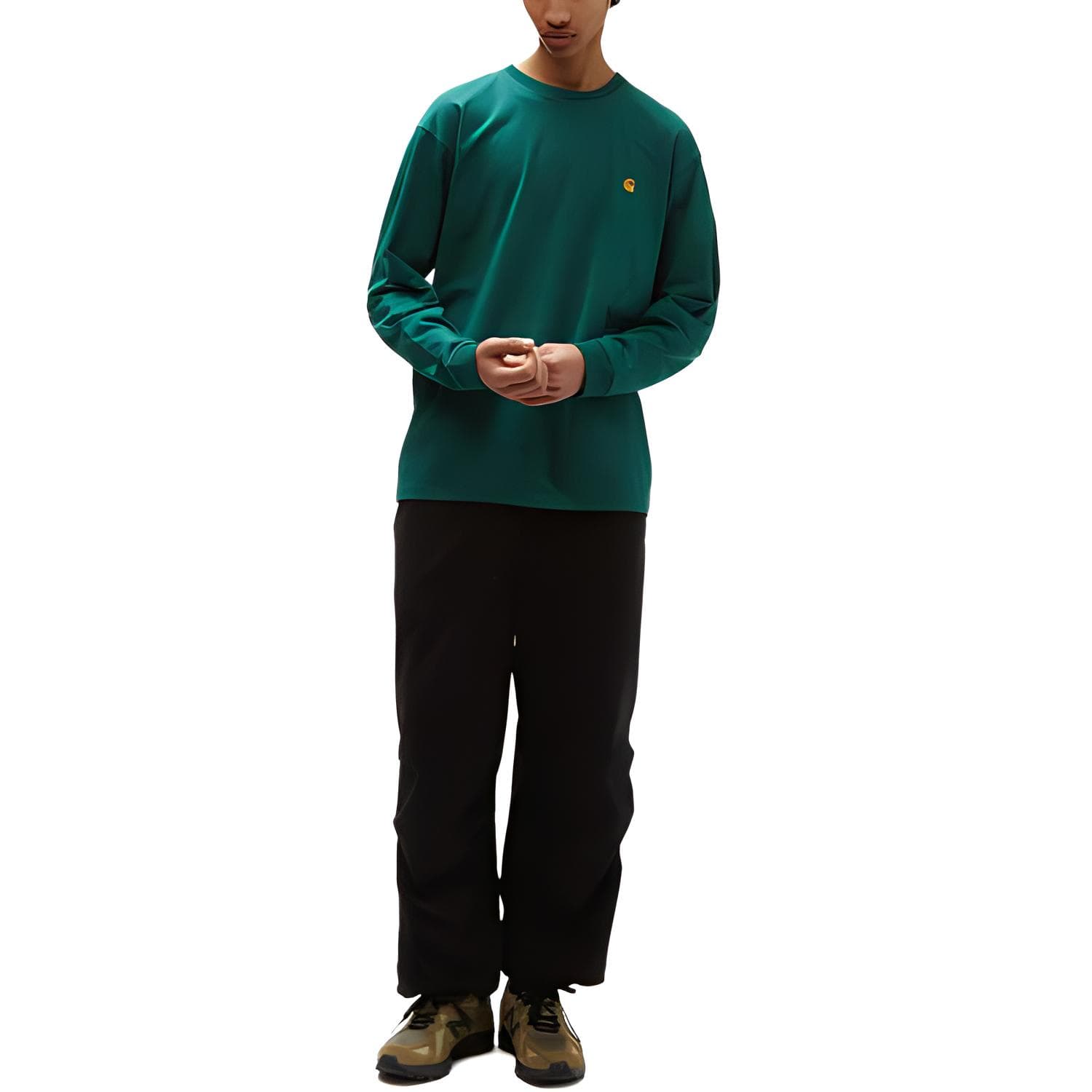 Кофта Carhartt WIP Chase Long Sleevet-Shirt LogoT - изображение 3
