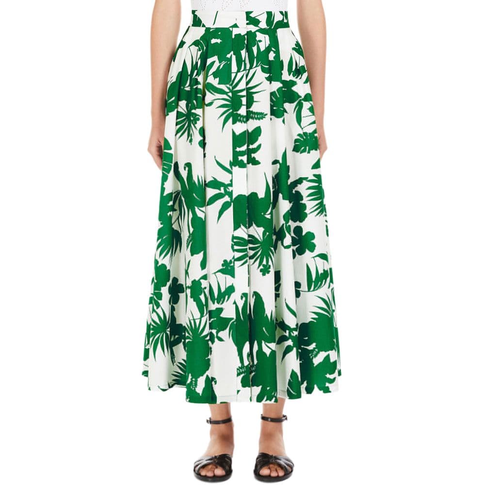 Юбка MaxMara Повседневный Длинный Юбка Женские Зелёный - изображение 2