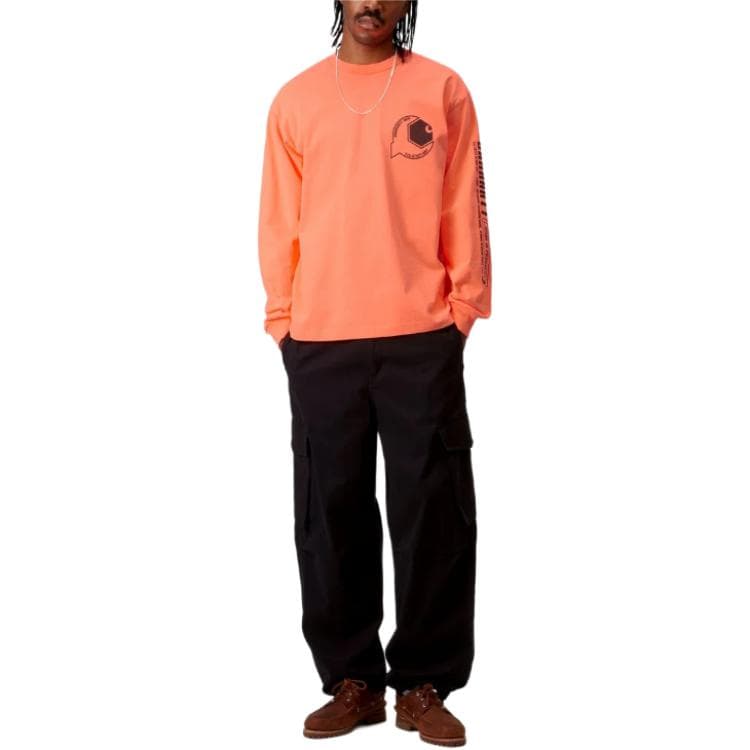Футболка Carhartt WIP Orange Мужская T-рубашка - изображение 3