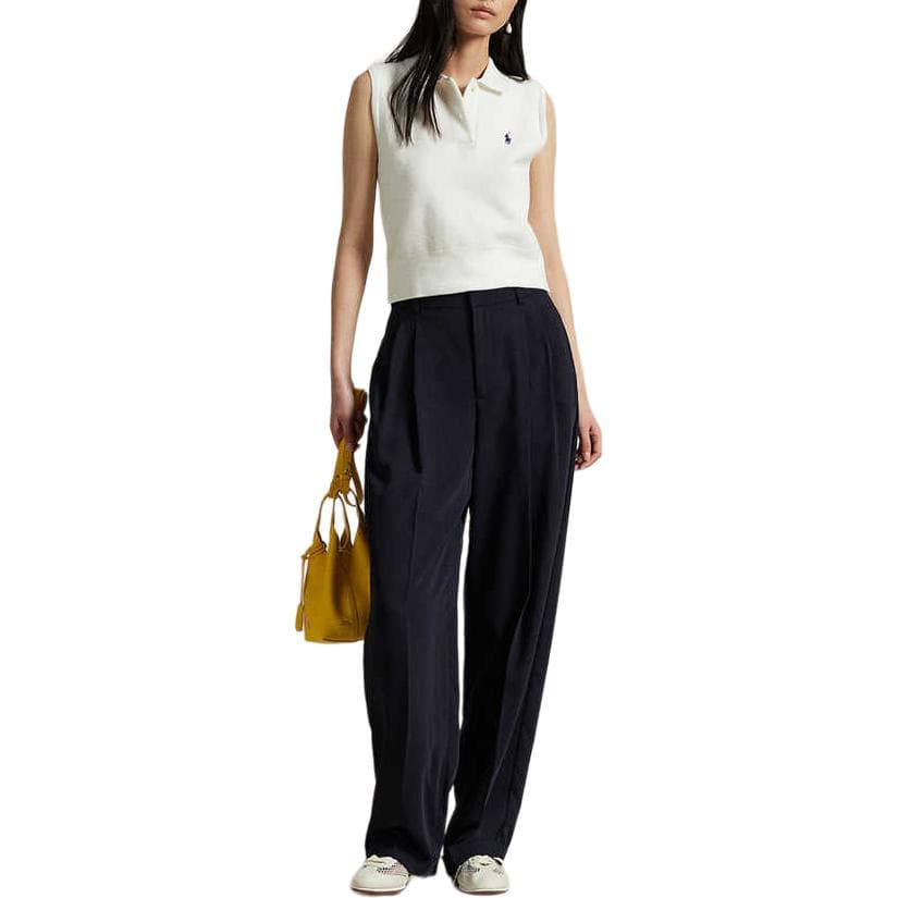 Майка Polo Ralph Lauren SS25 Поло Женское Белое - изображение 2