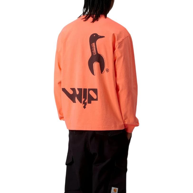 Футболка Carhartt WIP Orange Мужская T-рубашка - изображение 5
