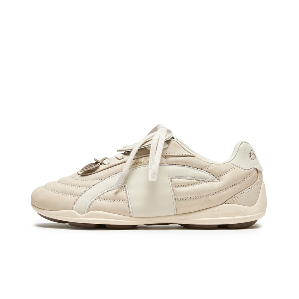 Кроссовки для бега Champion Беговые кроссовки Low Top Молочно-белый Шишечно-коричневый Мужской - изображение 1