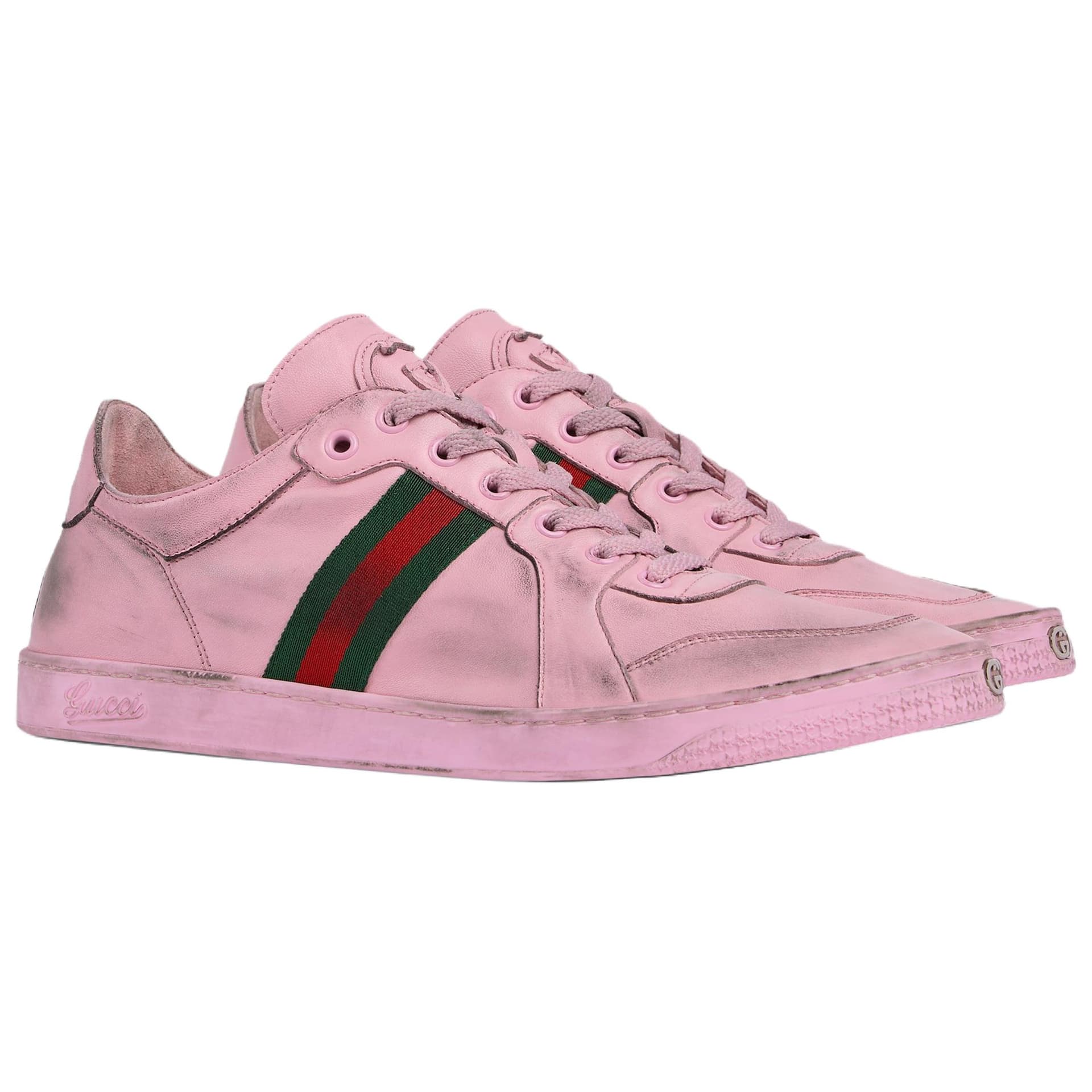 Кроссовки GUCCI La Famiglia Stretch G - изображение 3