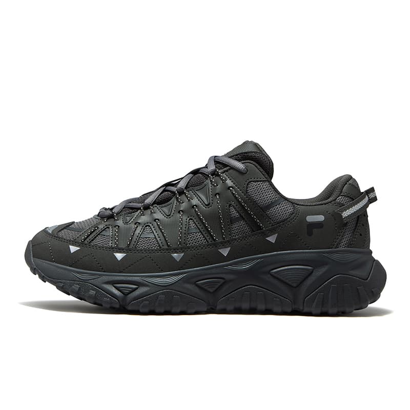 Кроссовки FILA FUSION FREEROAM Wander Shoes Дышащие массивные кроссовки Мужские Черные - изображение 1