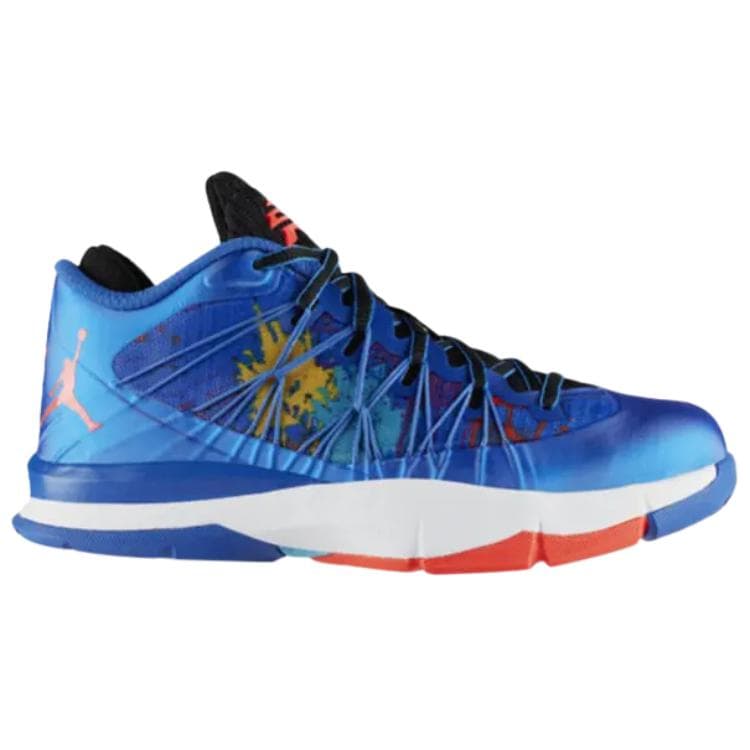 Кроссовки для баскетбола Jordan CP3 7 Детские баскетбольные кроссовки Low Топ Синий Kids - изображение 2